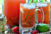 Tangy Strawberry Lime Cooler