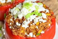 Robust Chorizo and Quinoa Stuffed Peppers