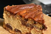 Spiced Gingerbread Marbled Nutella Cheesecake