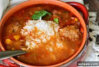 Grandma’s Albondigas Soup