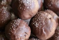 Decadent Sea Salt Almond Fudge Truffles