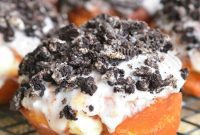 Dreamy Oreo Cheesecake Doughnuts