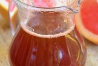 Zesty Grapefruit Syrup & Sauce