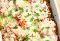 Irresistible Baked Eggplant Parmesan