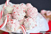 Fudgy Double Chocolate Peppermint Truffles