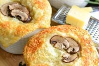 Rich and Creamy Personal Chicken Mushroom Pot Pies
