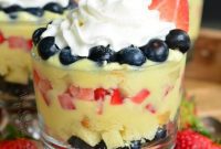 Luscious Coconut Berry Trifle