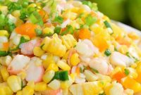 Zesty Cilantro Lime Shrimp Corn Salad