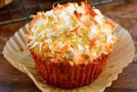 Paradise Coconut Oat Muffins