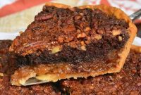 Fudgy Brownie Pecan Pie