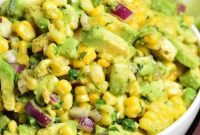 Vibrant Avocado and Sweet Corn Salad
