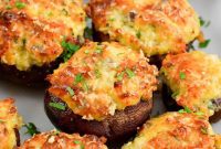 Decadent Mushroom Caps