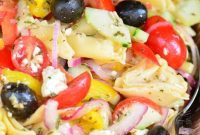 Vibrant Greek Tortellini Salad