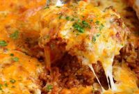 Hearty Beef Enchilada Bake