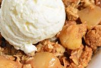 Warm Apple Crumble