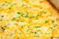 Golden Hash Brown, Broccoli, and Cheese Bake