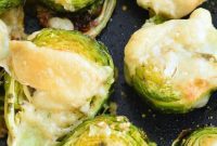 Crispy Parmesan Roasted Brussels Sprouts