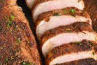 Succulent Roasted Pork Tenderloin with Signature Spices