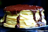 Boston Cream Mille Crepe