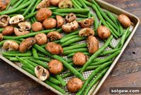 Savory Mushroom and Green Bean Roast