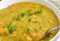 Hearty Instant Pot Split Pea Comfort