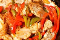 Sizzling Chicken Fajitas