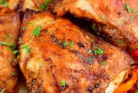 Zesty Air-Fried Southwest Chicken Thighs