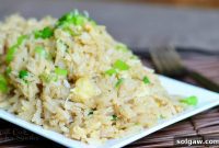 Golden Crab Stir Fry Rice