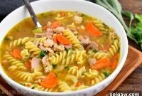 Post-Feast Turkey Noodle Soup