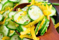 Crisp Sesame Cucumber Salad
