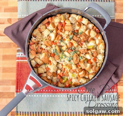 Harvesting Health: 50 Gluten-Free Thanksgiving Delights 19 One Pot Spicy Chicken Sausage Dressing