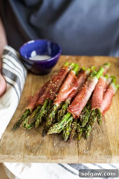 Harvesting Health: 50 Gluten-Free Thanksgiving Delights 24 Prosciutto Wrapped Asparagus