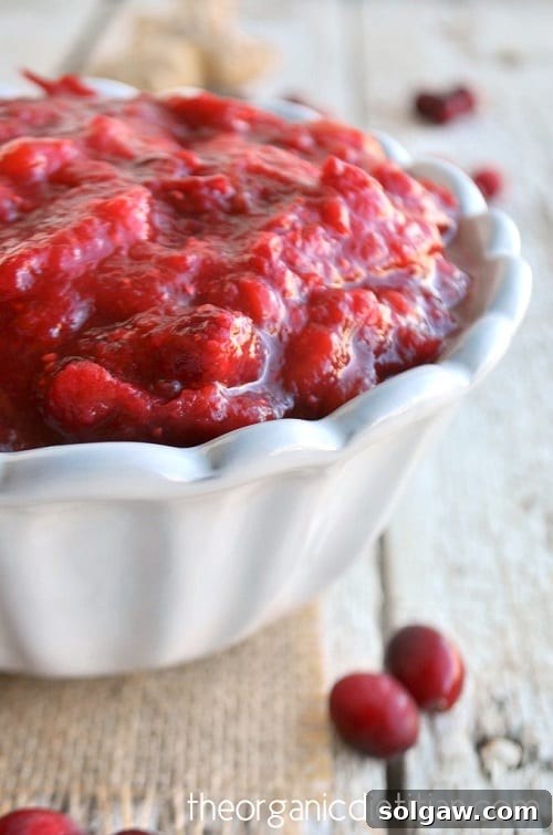 Harvesting Health: 50 Gluten-Free Thanksgiving Delights 38 Real Mango Ginger Cranberry Sauce