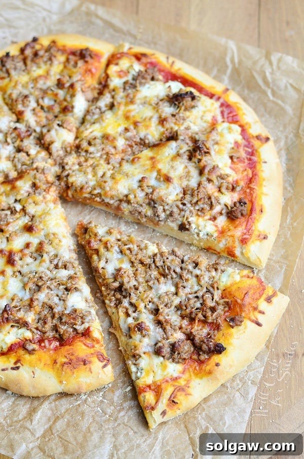 Homemade Lasagna Pizza, a perfect blend for any meal