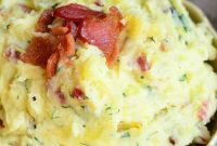 Rich Bacon & Herb Whipped Potatoes