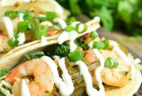 Spirited Tequila Lime Shrimp Tacos