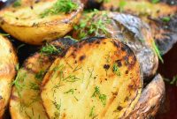 Grilled Potatoes with Fresh Herbs