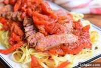 Rustic Steak Pizzaiola Linguine