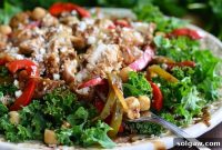 Mediterranean Balsamic Chicken and Chickpea Salad