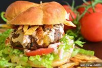 Fiesta Stuffed Burger