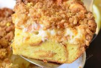 Decadent Lemon Cheesecake French Toast Delight