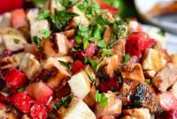 Balsamic-Glazed Strawberry Chicken Salad