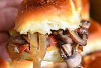 Hearty Bacon Mushroom Onion Sliders