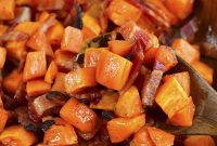 Golden Roasted Sweet Potatoes