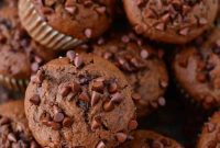 Decadent Chocolate Banana Muffins