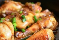 Sticky Honey Guinness Drumsticks