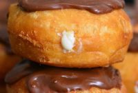 Decadent Baileys Cheesecake Doughnuts