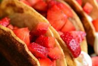 Velvety Strawberry Cinnamon Taco Treats