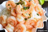 Zesty Key Lime Coconut Shrimp and Rice