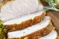 Aromatic Garlic Pork Loin